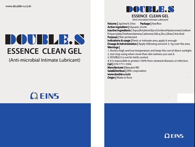 Image Of Carton (Double S Essence Clean Gel 2g 5ea Carton)